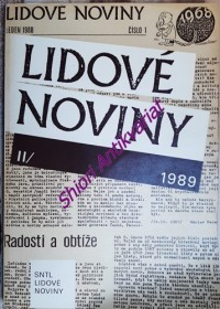 LIDOVÉ NOVINY - Ročník 1988 / 1989