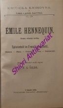 ÉMILE HENNEQUIN - Studie vědecké kritiky - Spisovatelé ve Francii zdomácnělí ( Dickens - Heine - Turgeněv - Poe - Dostojevský - Tolstoj )