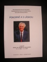 POKORNĚ S LÁSKOU.Sborník k poctě Mons.Ing.Bedřicha Provazníka 31.5.1936-4.2.2007