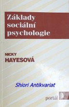 ZÁKLADY SOCIÁLNÍ PSYCHOLOGIE