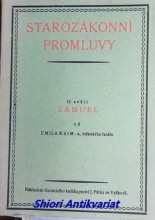 STAROZÁKONNÍ PROMLUVY - II. sešit SAMUEL