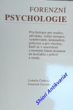 FORENZNÍ PSYCHOLOGIE