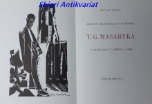 PROJEV PŘI ODHALENÍ POMNÍKU T.G. MASARYKA V OLOMOUCI 7. BŘEZNA 1993
