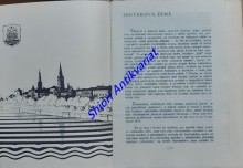 JANTAROVÁ ZEMĚ - Vzpomínkový list na zájezd APS Moravan v Brně do Lotyšska v červenci 1972