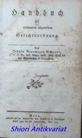 Handbuch der erläuterten allgemeinen Gerichtsordnung