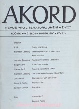 AKORD - REVUE PRO LITERATURU, UMĚNÍ A ŽIVOT - Ročník XV. číslo 5