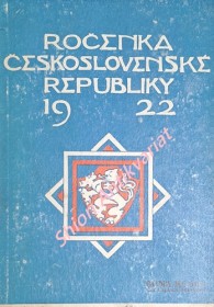 ROČENKA ČESKOSLOVENSKÉ REPUBLIKY - Ročník I.