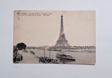 PARIS - Vue sur Seine et la Tour Eiffel, prise de la Passerelle de Passy (3009)