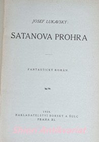 SATANOVA PROHRA - Fantastický román
