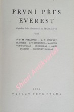 PRVNÍ PŘES EVEREST - Expedice lady Houstonové na Mount Everest 1933