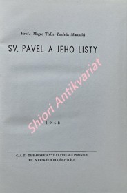 SV. PAVEL A JEHO LISTY