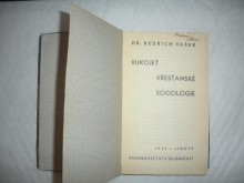 Rukojeť křesťanské sociologie (4)