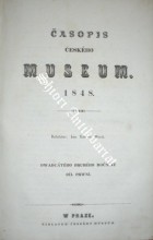 Časopis českého musea museum 1848