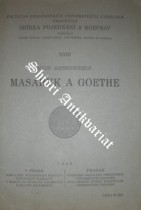 Masaryk a Goethe