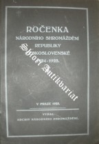 Ročenka Národního shromáždění Republiky československé 1924 - 1925