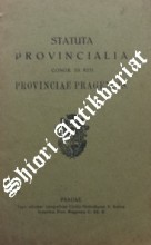 STATUTA PROVINCIALIA CONGR. SS. RED. PROVINCIAE PRAGENSIS