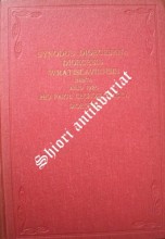 SYNODUS DIOECESANA DIOECESIS WRATISLAVIENSIS HABITA ANNO 1926 PRO PARTE CECHOSLOVACICA DIOECESIS