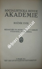 SOCIALISTICKÁ REVUE AKADEMIE - Ročník XVIII.