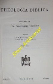 THEOLOGIA BIBLICA - Volumen II. - De Sanctissima Trinitate