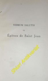 Epitres de Saint Jean (Verbum Salutis, IX)