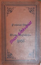 PERSONAL-STAND der Säcular- und Regular- Geistlichkeit der Wiener Erzdiöcese 1893