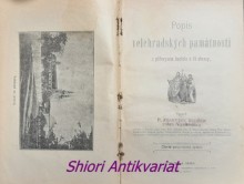 POPIS VELEHRADSKÝCH PAMÁTNOSTÍ s půdorysem kostela a 11 obrazy
