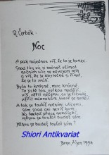 NOC ( rukopis básně )