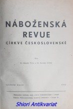NÁBOŽENSKÁ REVUE CÍRKVE ČESKOSLOVENSKÉ - Ročník XXIII
