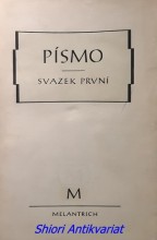 PÍSMO - Svazek 1 - ZÁKON