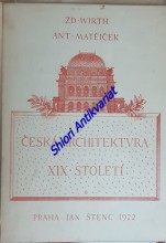 ČESKÁ ARCHITEKTURA 1800 - 1920