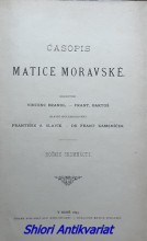 ČASOPIS MATICE MORAVSKÉ - Ročník 17