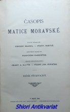 ČASOPIS MATICE MORAVSKÉ - Ročník 25