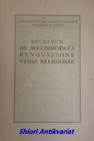 Decretum De Accommodata Renovatione Vitae Religiosae