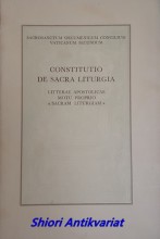Constitutio de sacra liturgia. Litterae apostolicae motu proprio 