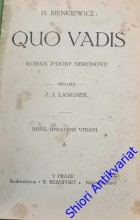 QUO VADIS - ( Román z doby Neronovy)