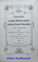 PAMÁTKA - na oslavu 150iletého vystavění - kostela sv. Antonína Padovanského v Dol. Kounicích