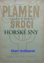 HORSKÉ SNY - Básně z let 1939-1942