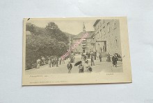 JANSKÉ LÁZNĚ / JOHANNISBAD i. Böh. / Kurplatz (1900/1901?) DA