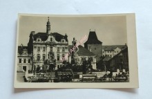 BEROUN - Radnice s Pražskou branou (1934)