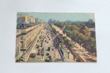 PARIS... EN FLANANT - Perspective sur la rue de Rivoli, les Tuileries et le Louvre (53)