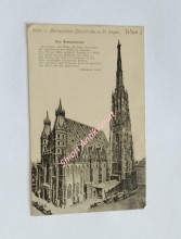 WIEN I., Dom- und Metropolitan- Pfarrkirche zu St. Stefan