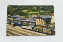 Franzensfeste in Tirol . Bahnhof