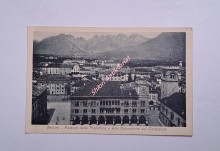 BELLUNO - Palazzo della Prefettura e Alpi Dolomitiche dal Campanile