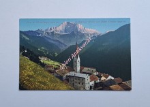 Pieve di Livinallongo, 1475 m. Buchenstein ( Tirol ) mit Monte Civetta ( 3220 m )