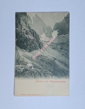 LANGKOFELHÜTTE - Gruss v.d. Langkofelhütte (1901) DA