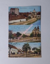 NOVÁ CEREKEV - Rubešova ulice - Náměstí s kostelem - Náměstí