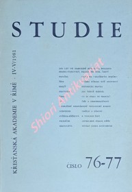 STUDIE - číslo IV-V / 1981 (76-77)