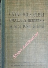 CATALOGUS CLERI DIOECESEOS BRUNENSIS 1934
