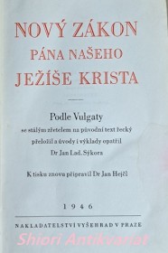 NOVÝ ZÁKON PÁNA NAŠEHO JEŽÍŠE KRISTA (1946)