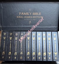 Family Bible King James Edition in Ten Volumes